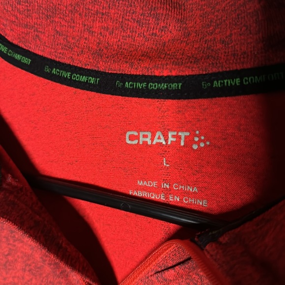 Craft Active Comfort Half-Zip (Men’s Large) - Picture 2 of 3